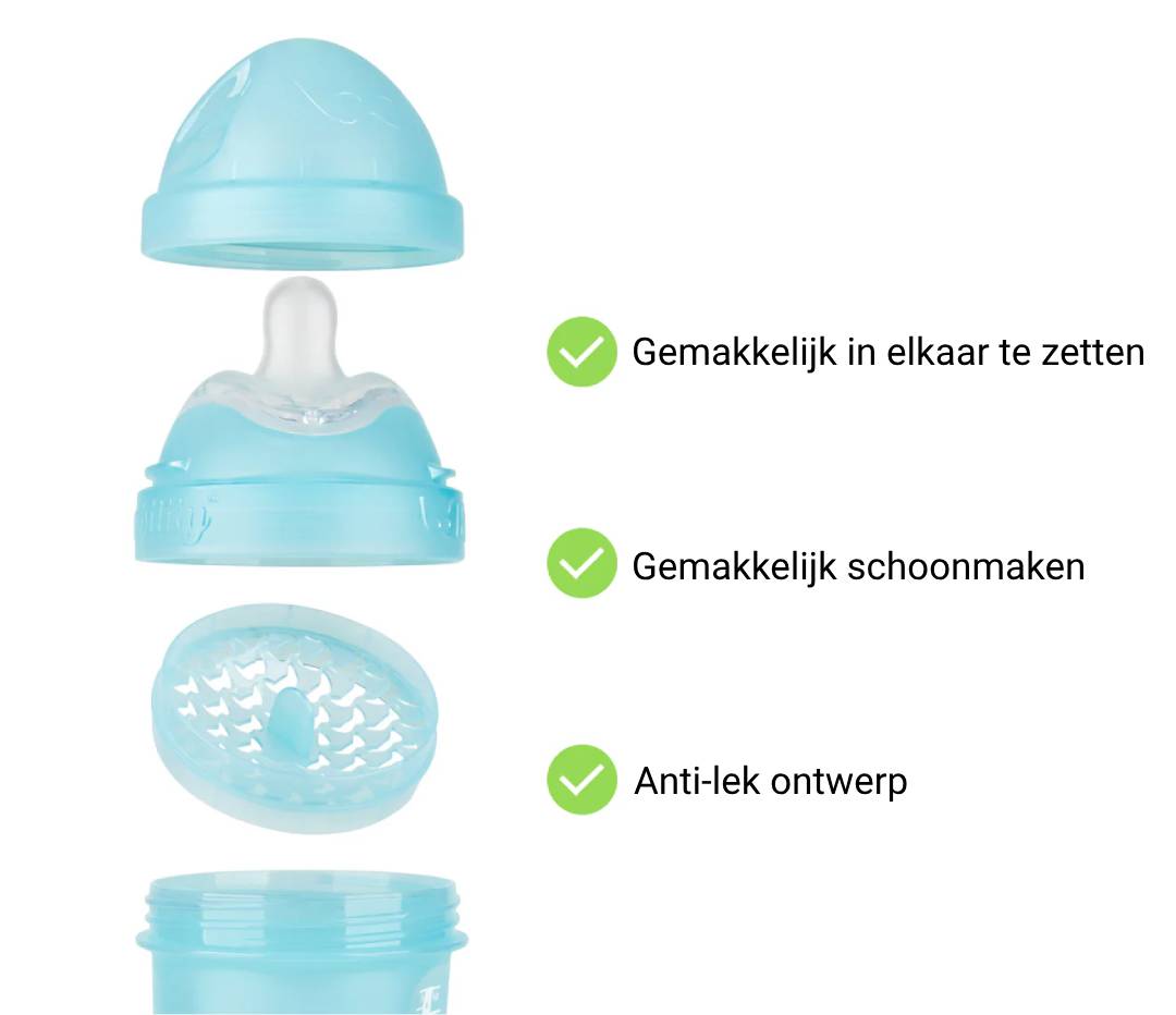 Drinkfles Herobility - HeroBottle 140 ml Turquoise