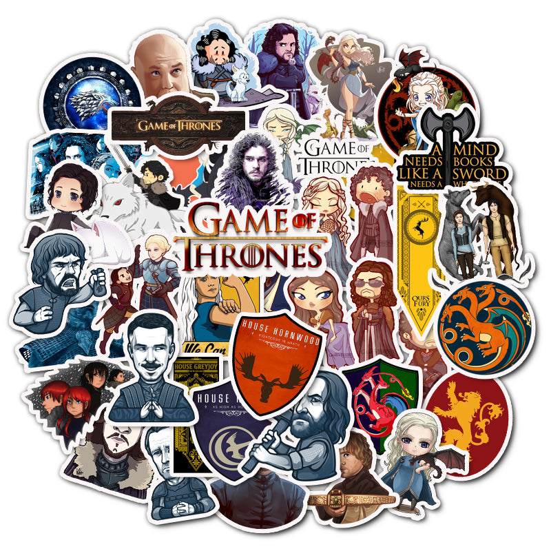 Volwassenen Stickers Film & TV - Bekijk Hier Diverse Modellen - Sets 50 stickers
