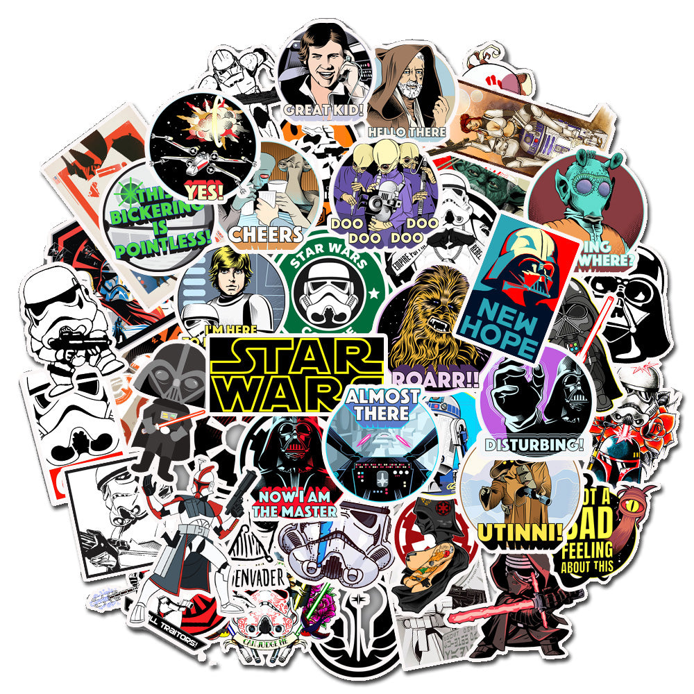 Volwassenen Stickers Film & TV - Bekijk Hier Diverse Modellen - Sets 50 stickers