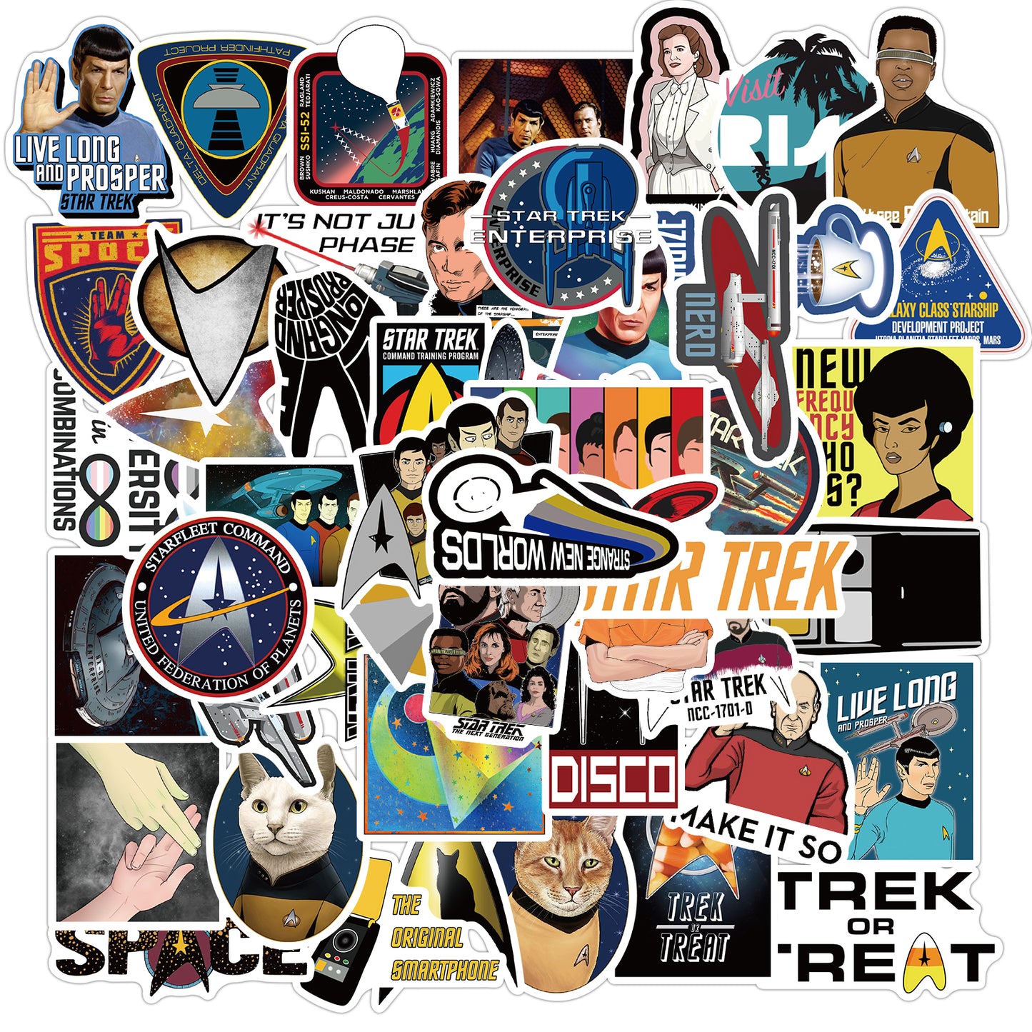 Volwassenen Stickers Film & TV - Bekijk Hier Diverse Modellen - Sets 50 stickers