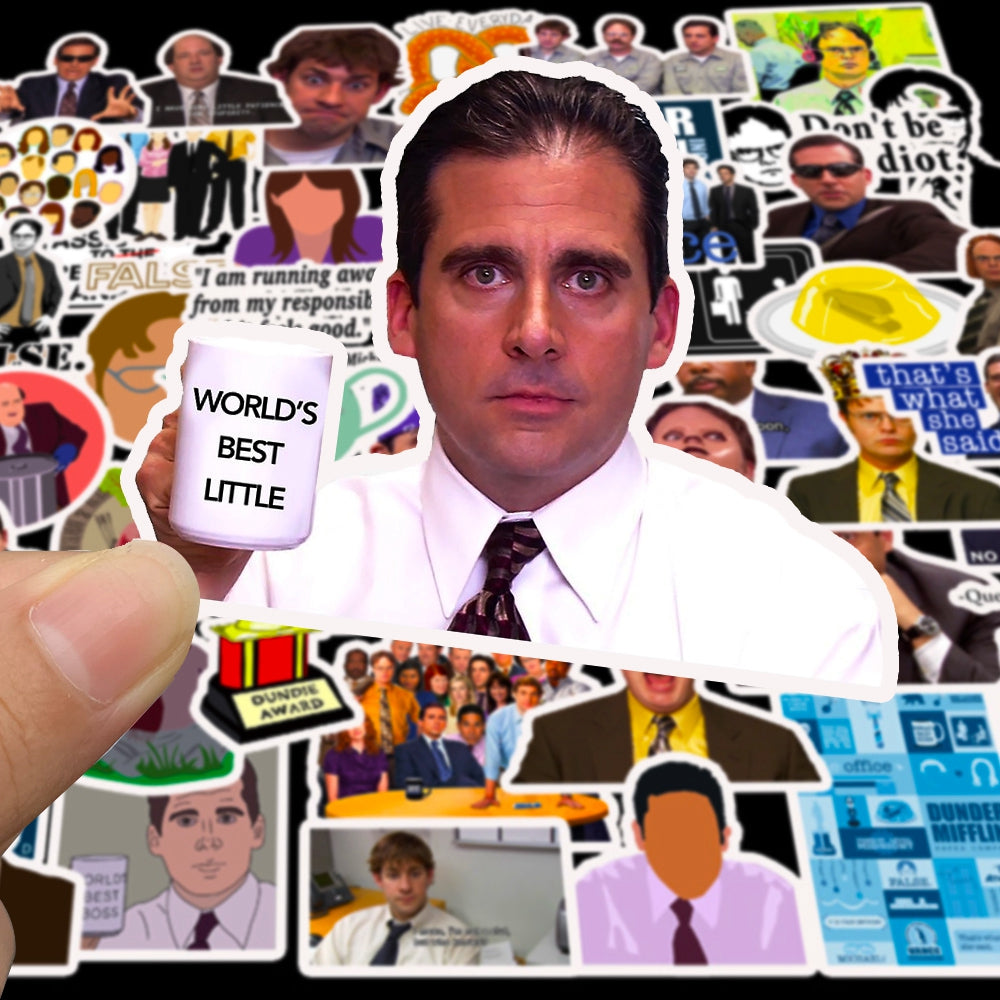 The Office Stickers - Michael Scott - set 50 stuks - Laptop Stickers - Stickervellen