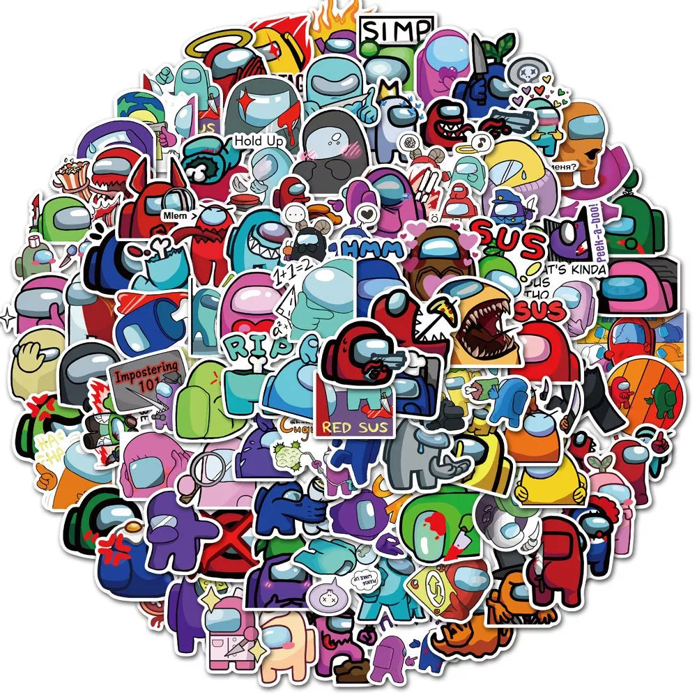Game Stickers - Bekijk hier Diverse Modellen - Sets van 50 stickers