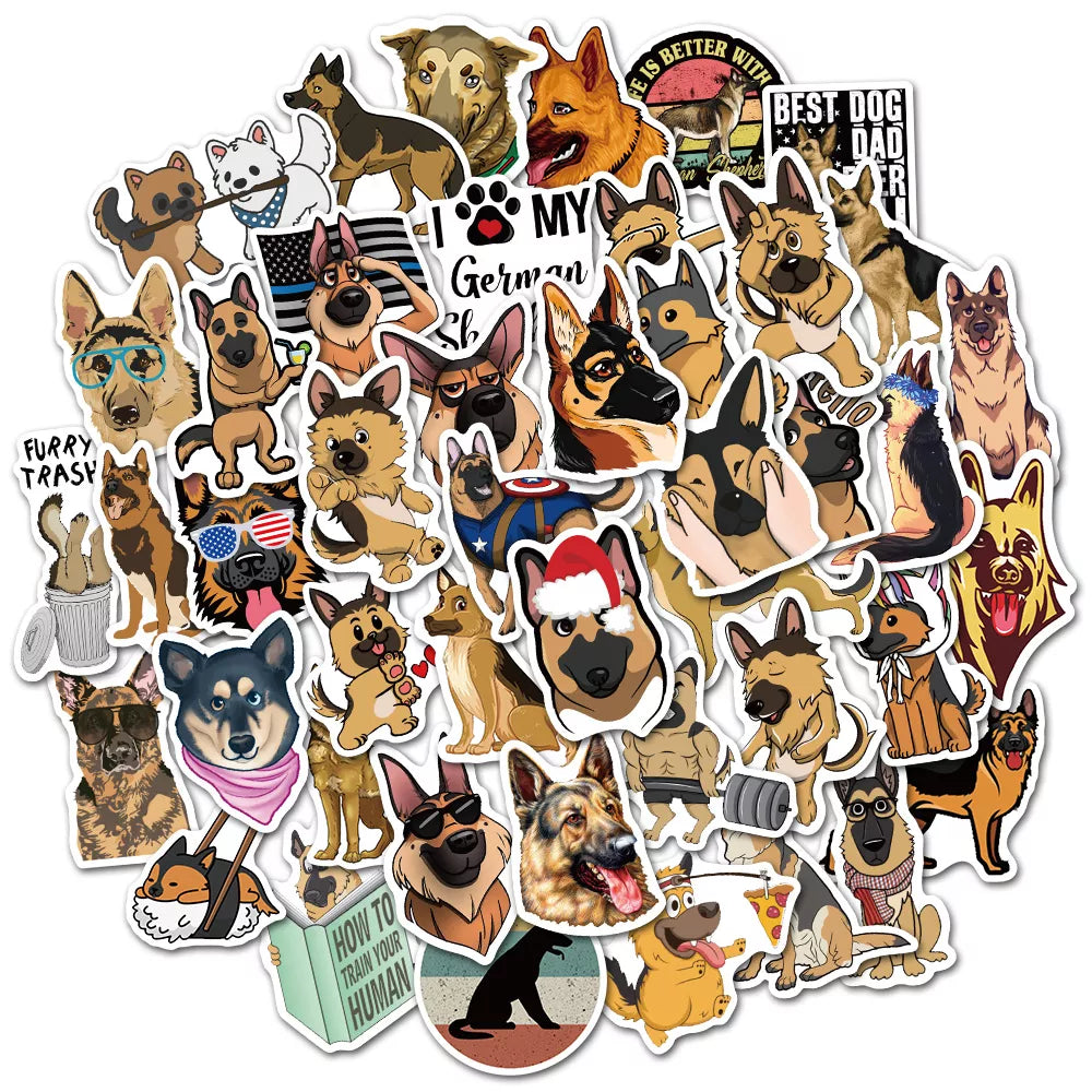 Dieren Stickers - Bekijk Hier Diverse Modellen - Sets 50 stickers
