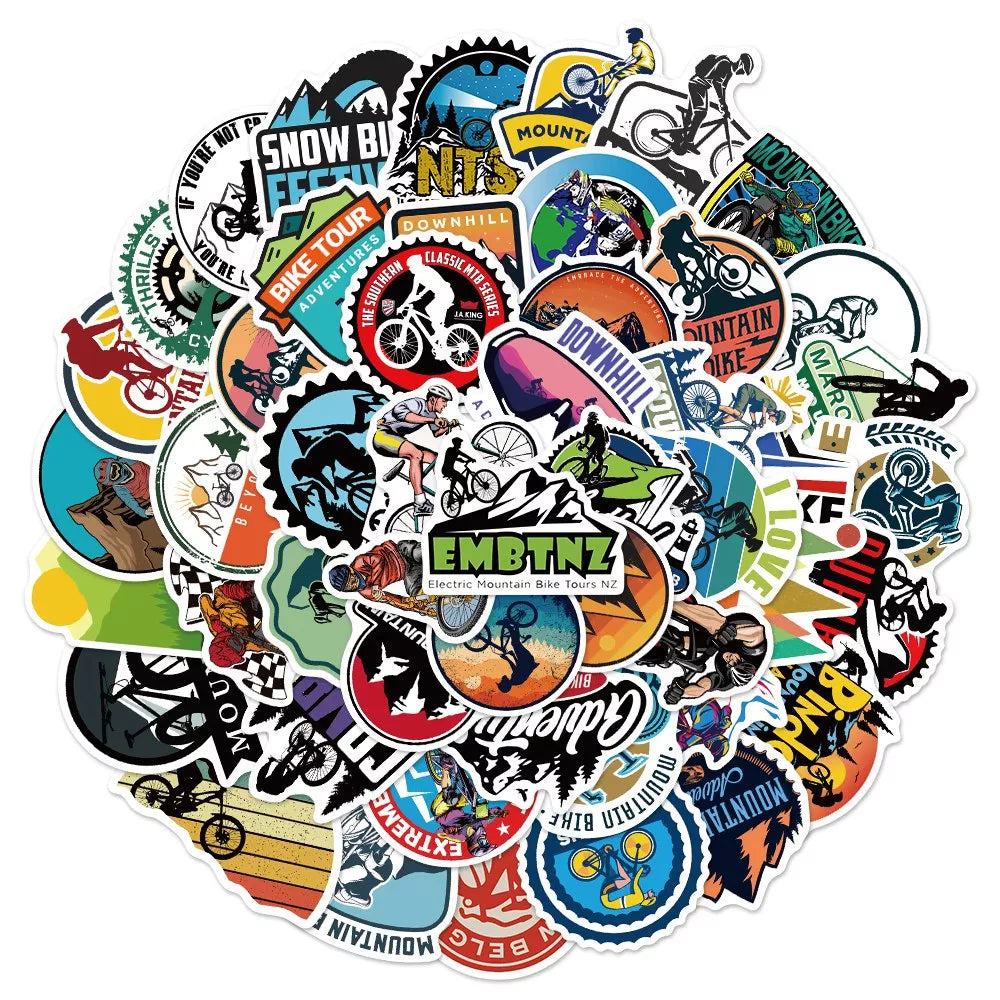 Sport Stickers - Bekijk Hier Diverse Modellen - Sets van 50 stickers