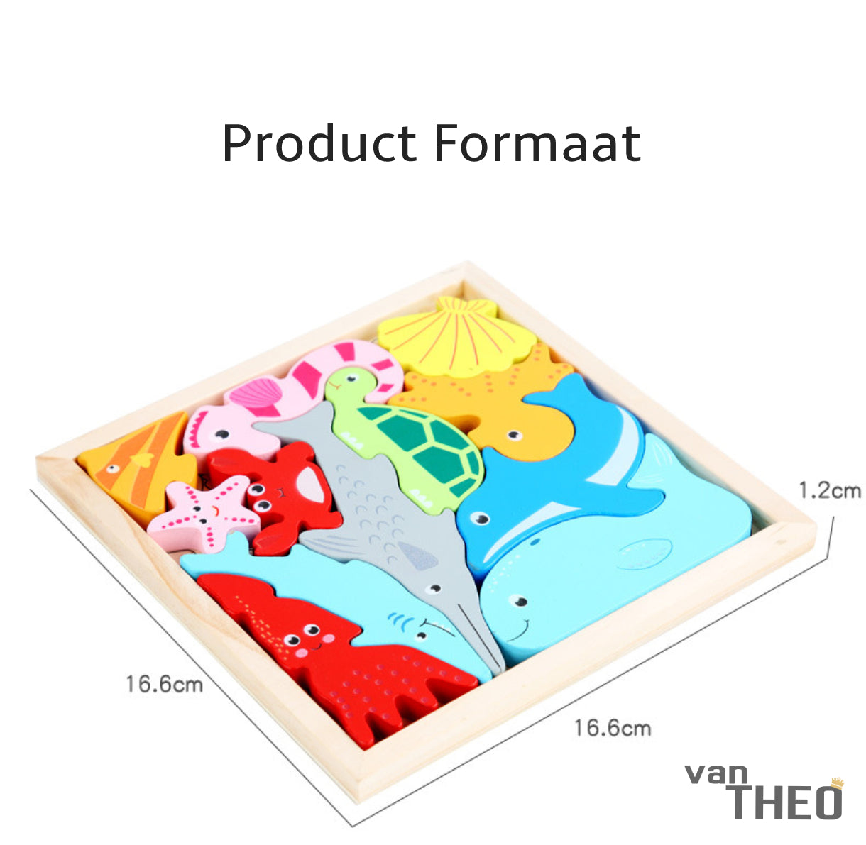 Houten Puzzel - Houten Speelgoed - 3D Puzzel - Kinderen - Voordeelset