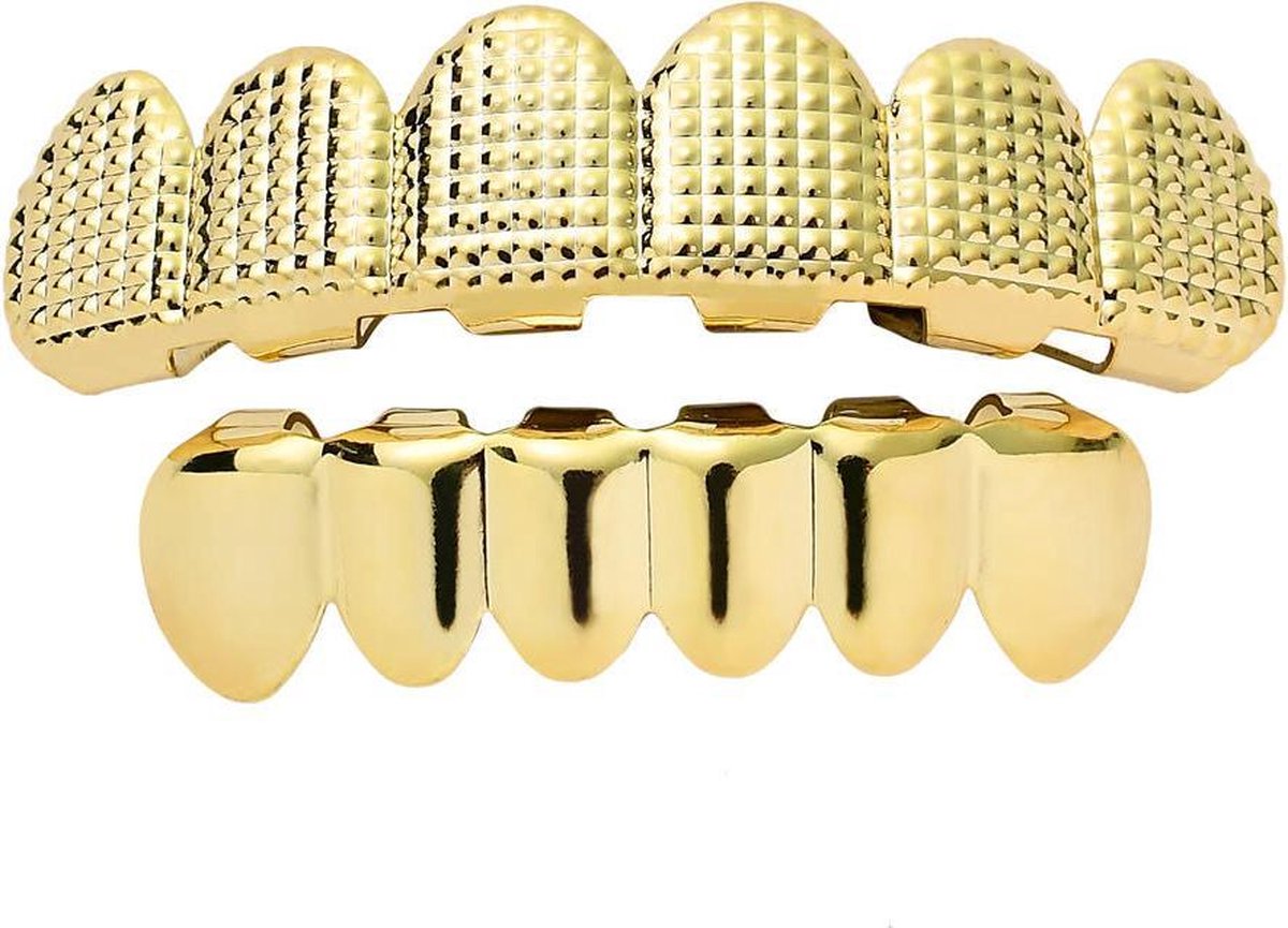 Grill Boven en Onderkant - Plus - Grillz - HipHop Tanden