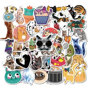 Dieren Stickers - Bekijk Hier Diverse Modellen - Sets 50 stickers