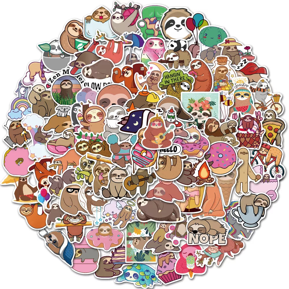 Dieren Stickers - Bekijk Hier Diverse Modellen - Sets 50 stickers