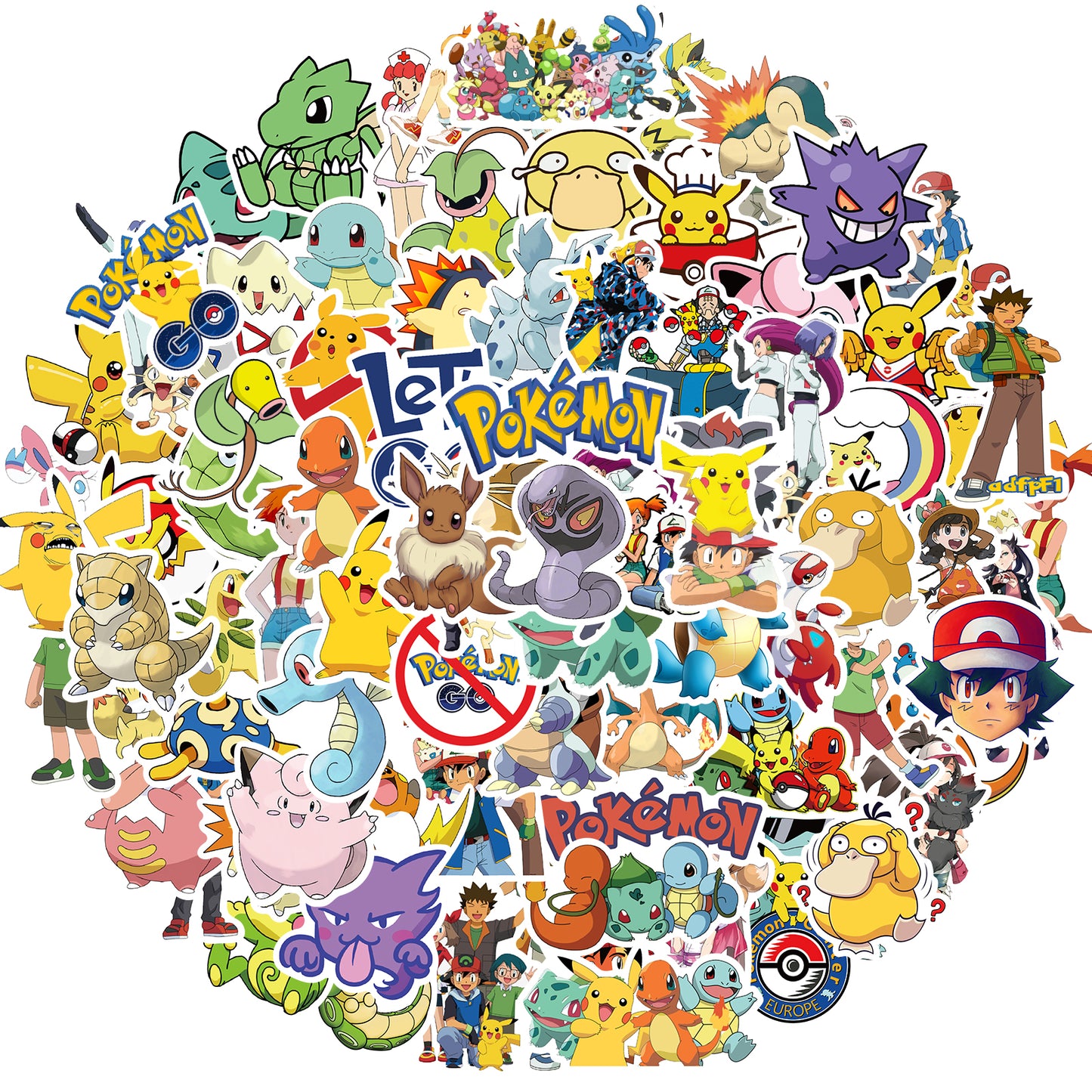 Game Stickers - Bekijk hier Diverse Modellen - Sets van 50 stickers
