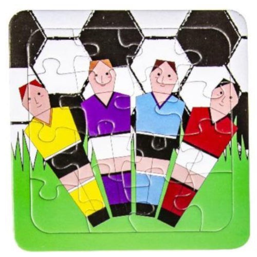 Voetbal Legpuzzel voor Kinderen - Karton 16 Stukjes (OP=OP)