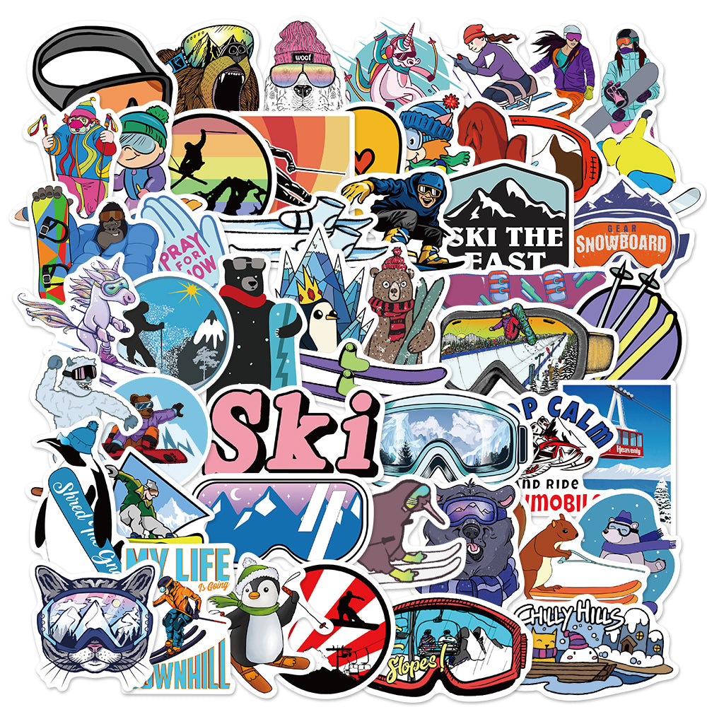 Sport Stickers - Bekijk Hier Diverse Modellen - Sets van 50 stickers