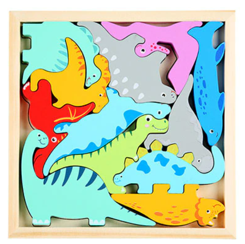 Houten Puzzel - Houten Speelgoed - 3D Puzzel - Kinderen - Voordeelset