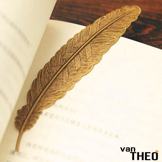 Boekenlegger Veer - metaal